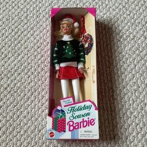 Holiday Season Barbie Ugly Christmas Sweater Vintage 1996